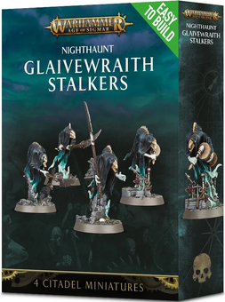  «Набор для сборки миниатюр Games Workshop Easy to Build Nighthaunt Glaivewraith Stalkers (99120207056)», бренда Games Workshop - фото №1 - миниатюра