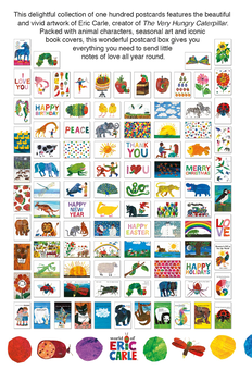 Бумажная книга «Eric Carle. 100 Postcards», автор Эрик Карл - фото №2 - миниатюра