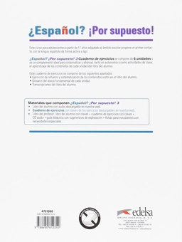 Паперова книга «¿Español? Por supuesto! 3. Cuaderno de ejercicios», автор Марія-Анджелес Паломіно - фото №2 - мініатюра