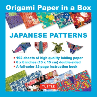 Бумажная книга «Origami Paper in a Box: Japanese Patterns» - фото №1 - миниатюра