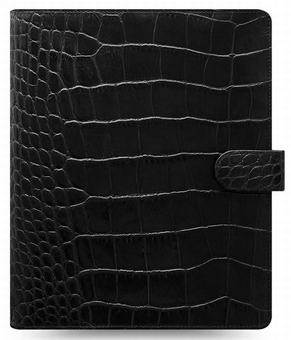  «Органайзер Filofax Classic Croc A5 Ebony (17-026071)», бренда Filofax - фото №1 - миниатюра