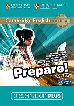 Бумажная книга «Cambridge English Prepare! Level 2. Presentation Plus DVD-ROM», авторов Гаран Холкомб, Джоанна Коста, Мелани Уильямс - фото №1 - миниатюра
