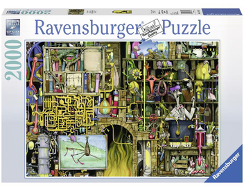  «Пазл Ravensburger Странная лаборатория 2000 элементов (RSV-166428)», бренда Ravensburger - фото №1 - миниатюра