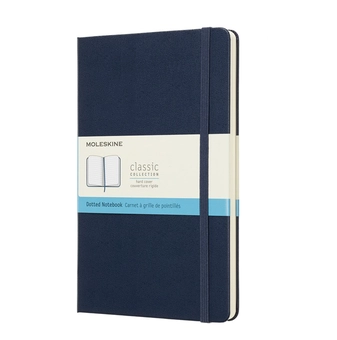  «Блокнот Moleskine Classic средний точка сапфир (QP066B20)», бренда Moleskine - фото №2 - миниатюра