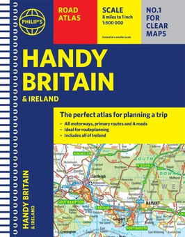Паперова «Philip's Handy Road Atlas Britain », автора Без автора– фото №1