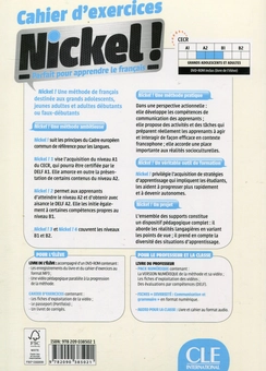 Бумажная книга «Nickel! Niveau 2 Cahier d'exercices», авторов Хелен Ож, Мария Долорес Канада Пухолс, Клэр Марленс, Люсия Мартин - фото №2 - миниатюра