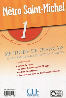 Паперова книга «Métro Saint Michel 1 - Livre de l'élève», авторів Энни Моннери-Гоарин, Сілві Шмітт, Стефані Сайнтеной, Беатріс Сарваш - фото №2 - мініатюра