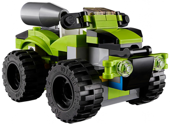  «Конструктор LEGO Creator Гоночный автомобиль Ракета 241 деталь (31074)», бренда LEGO - фото №3 - миниатюра