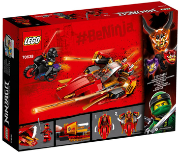  «Конструктор LEGO Ninjago Катана V11 257 деталей (70638)», бренда LEGO - фото №4 - миниатюра
