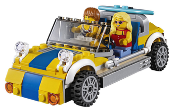  «Конструктор LEGO Creator Солнечный фургон серфингиста 379 деталей (31079)», бренда LEGO - фото №3 - миниатюра