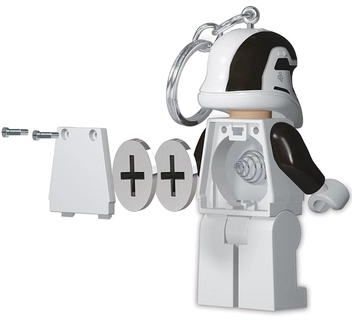  «Брелок-фонарик LEGO Star Wars Штурмовик первого ордена VIII эпизод (LGL-KE115)», бренду LEGO - фото №4 - мініатюра