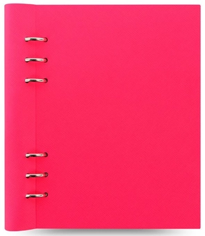  «Органайзер Filofax Clipbook A5 Saffiano Fluoro Pink (145003)», бренда Filofax - фото №1 - миниатюра