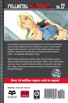 Бумажная книга «Fullmetal Alchemist. Volume 27», автор Хирому Аракава - фото №2 - миниатюра