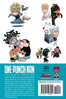 Паперова книга «One-Punch Man. Volume 12», автор One - фото №2 - мініатюра
