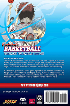 Бумажная книга «Kuroko's Basketball. 2 in 1 Edition. Volume 8», автор Тадатоси Фудзимаки - фото №3 - миниатюра