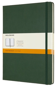  «Блокнот Moleskine Classic Extra Large Линейка Миртовый Зеленый (QP090K15)», бренда Moleskine - фото №1 - миниатюра