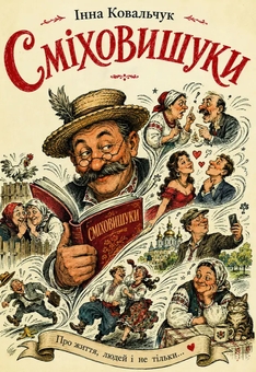Бумажная книга «Сміховишуки», автор Инна Ковальчук - фото №1 - миниатюра