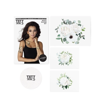 «Временные тату TATTon.me White Bloom set», бренда TATTon.me - фото №4 - миниатюра