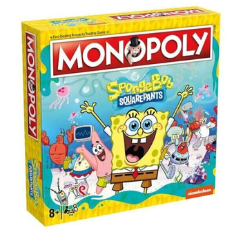 «Настільна гра Winning Moves Spongebob Squarepants Monopoly», бренда Winning Moves - фото №1 - миниатюра