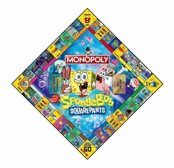 «Настільна гра Winning Moves Spongebob Squarepants Monopoly», бренда Winning Moves - фото №2 - миниатюра