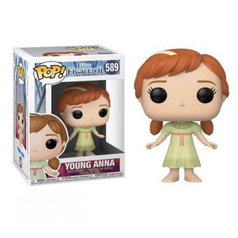  «Коллекционная фигурка Funko POP! Frozen Юная Анна (40889)», бренда Funko Pop - фото №2 - миниатюра