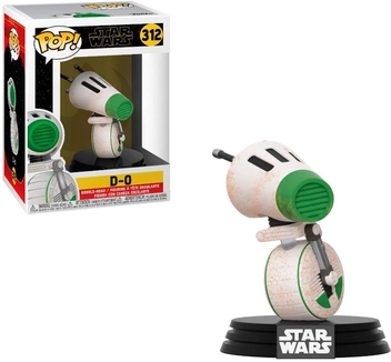  «Коллекционная фигурка Funko POP! Star Wars D-0 (43091)», бренда Funko Pop - фото №2 - миниатюра