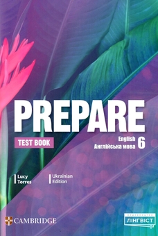 Паперова книга «Prepare 6. НУШ. Test book», автор Люсі Торрес - фото №1 - мініатюра
