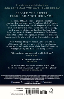 Паперова книга «The Limehouse Golem », автор Пітер Акройд - фото №2 - мініатюра