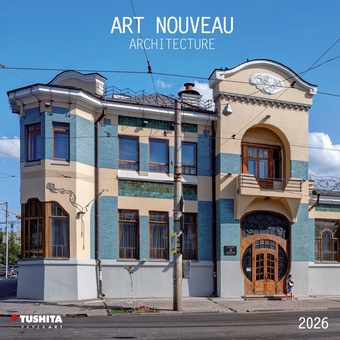 Бумажная книга «Art Nouveau Architecture 2026» - фото №1 - миниатюра