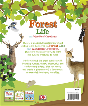 Бумажная книга «Forest Life and Woodland Creatures. Full of Fun Facts and Activities» - фото №2 - миниатюра