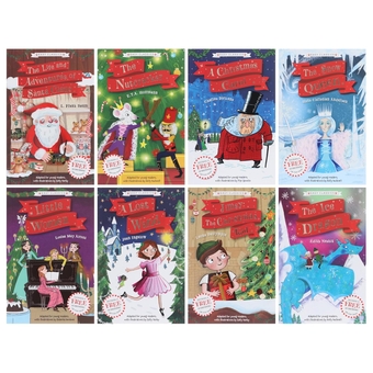 Бумажная книга «The Christmas Classics Children's Collection», авторов Лаймен Фрэнк Баум, Чарльз Диккенс, Ханс Кристиан Андерсен, Эдит Несбит, Луиза Мэй Олкотт, Джин Инджелоу, Леона Далримпл, Эрнст Теодор Амадей Гофман - фото №2 - миниатюра