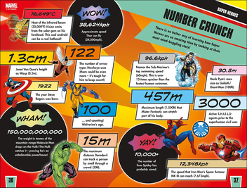 Паперова книга «Marvel Ultimate Fact Book. Become a Marvel Expert!», автор Мелані Скотт - фото №4 - мініатюра
