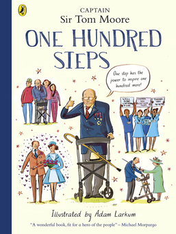 Бумажная книга «One Hundred Steps. Captain Sir Tom Moore», автор Том Мур - фото №1 - миниатюра