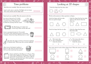 Бумажная книга «Maths Made Easy Ages 7-8 Key Stage 2 Beginner », автор Кэрол Вордерман - фото №3 - миниатюра