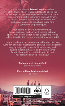 Паперова книга «Origin: Robert Langdon. Book 5», автор Ден Браун - фото №2 - мініатюра