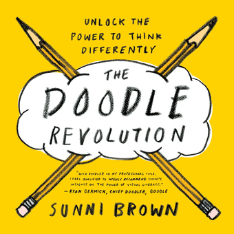 Паперова книга «The Doodle Revolution», автор Санні Браун - фото №1 - мініатюра