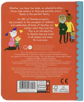 Бумажная книга «An ABC of Families», автор Эбби Уильямс - фото №2 - миниатюра