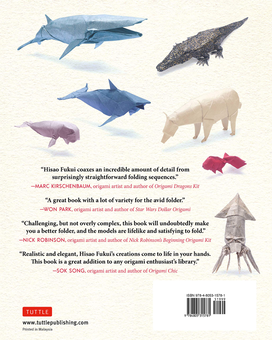 Паперова книга «Fantastic Origami Sea Creatures », автор Хісао Фукуї - фото №2 - мініатюра