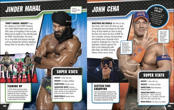 Бумажная книга «WWE Ultimate Superstar Guide», автор Джейк Блэк - фото №4 - миниатюра