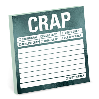 Бумажная книга «Crap Metallic Stickies» - фото №2 - миниатюра