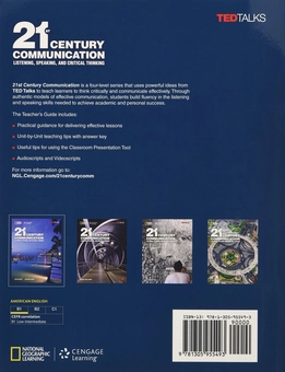 Бумажная книга «TED Talks: 21st Century Communication 1 Listening, Speaking and Critical Thinking TG», автор Бласс Бейкер - фото №2 - миниатюра