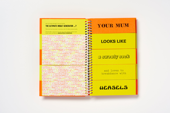 Бумажная книга «The Ultimate Insult Generator: Over 60 Million Hilarious Zingers», автор Майк Барфилд - фото №7 - миниатюра