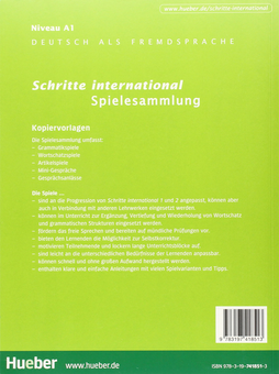 Бумажная книга «Schritte International. Spielesammlung 1+2», автор Корнелия Клепш - фото №2 - миниатюра