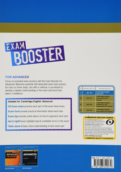 Бумажная книга «Cambridge English Exam Booster for Advanced without Answer Key with Audio. Comprehensive Exam Practice for Students », авторов Кэрол Аллсоп, Марк Литтл, Энн Робинсон - фото №2 - миниатюра
