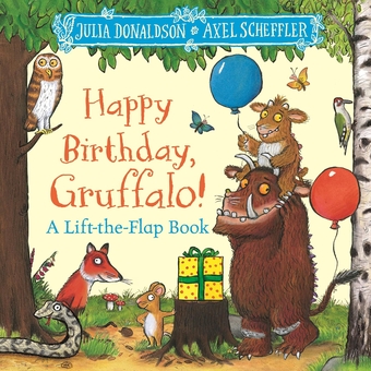 Бумажная книга «Happy Birthday, Gruffalo!: A lift-the-flap book with a pop-up ending!», автор Джулия Дональдсон - фото №1 - миниатюра