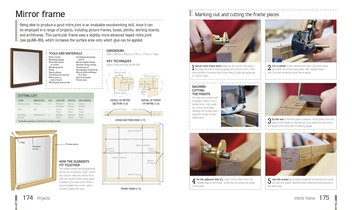 Бумажная книга «Woodwork Step by Step. More than 100 Tools and Techniques with Inspirational Projects to Make», автор Джулиан Касселл - фото №2 - миниатюра