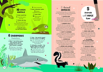 Бумажная книга «Lists for Curious Kids: Animals», автор Трейси Тернер - фото №2 - миниатюра