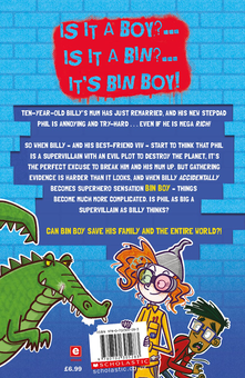 Бумажная книга «Bin Boy. There's nothing rubbish about this superhero!», автор Том Воан - фото №2 - миниатюра
