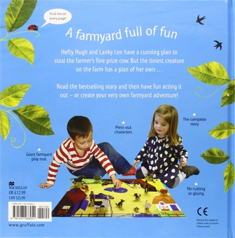 Бумажная книга «What the Ladybird Heard Read and Play Farm», автор Джулия Дональдсон - фото №2 - миниатюра