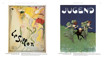 Бумажная книга «Art Nouveau Posters», автор Майкл Робинсон - фото №3 - миниатюра
